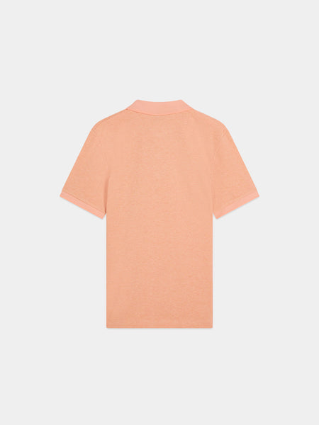 Canyon Clay Mélange Knit Polo