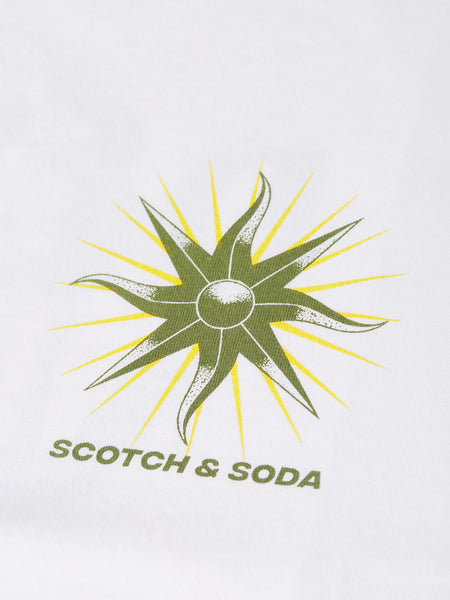 Bright White Front + Back Artwork T-Shirt