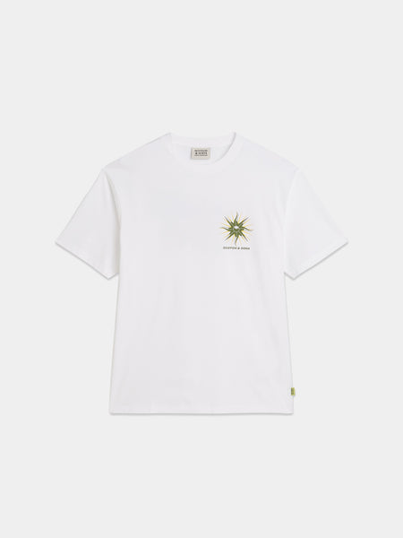 Bright White Front + Back Artwork T-Shirt