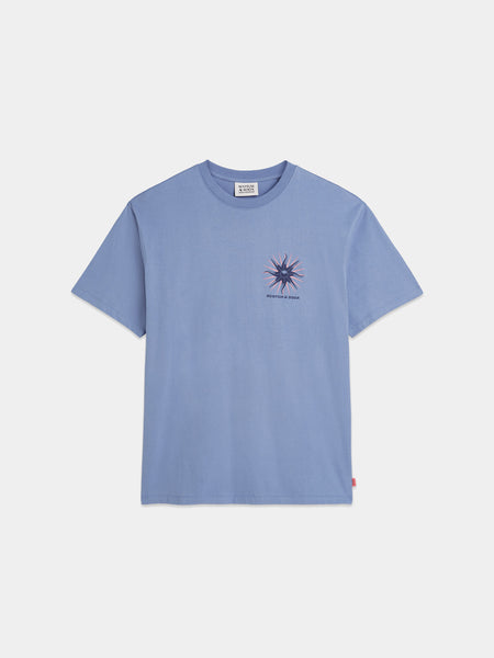 Infinity Blue Front + Back Artwork T-Shirt