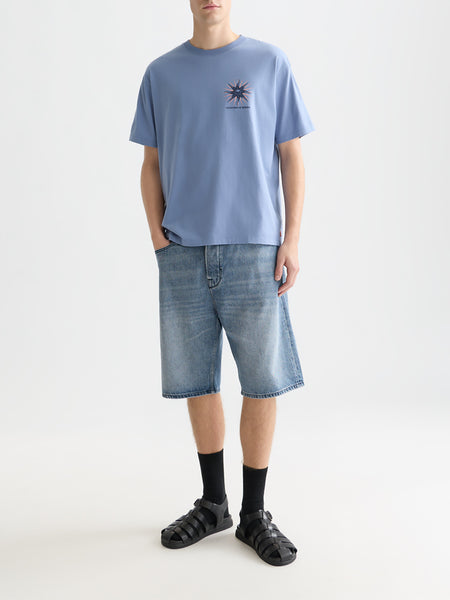 Infinity Blue Front + Back Artwork T-Shirt