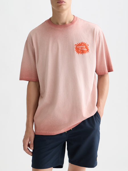 Cold Dyed Canyon Clay Artwork T-Shirt