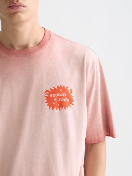 Cold Dyed Canyon Clay Artwork T-Shirt