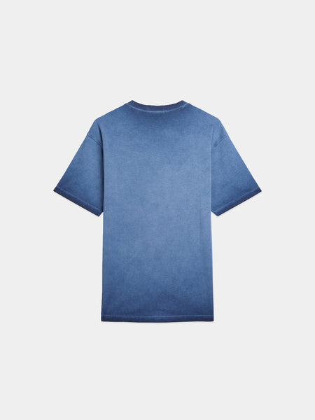 Pageant Blue Embroidered Logo T-Shirt