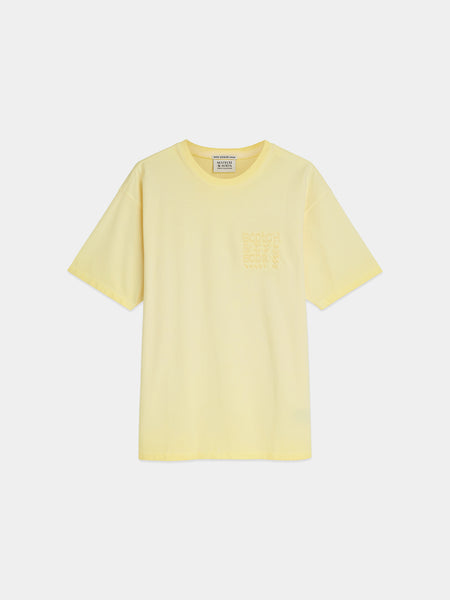Raffia Embroidered Logo T-Shirt