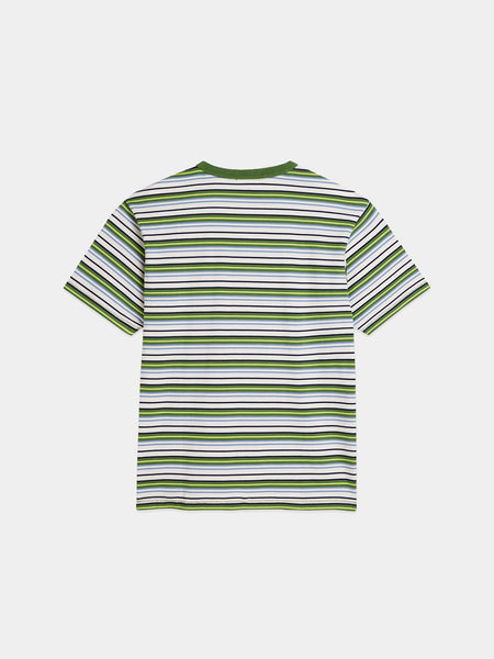 Garden Green Striped T-Shirt