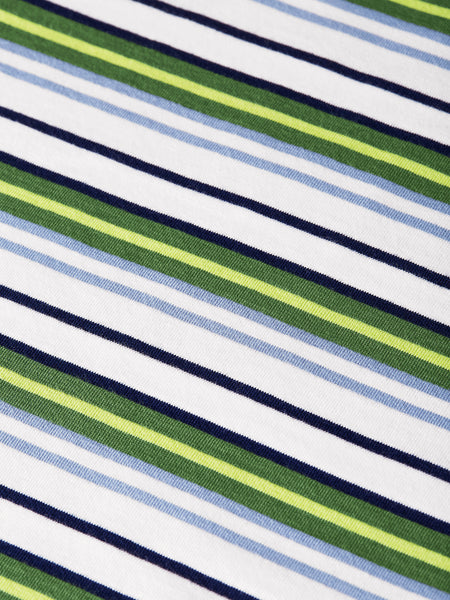 Garden Green Striped T-Shirt