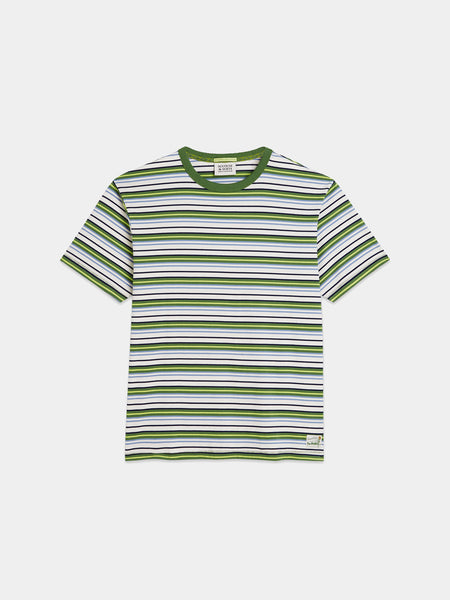 Garden Green Striped T-Shirt
