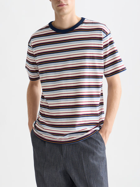 Pageant Blue Striped T-Shirt