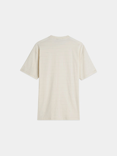 Jacquard T-Shirt - Eggnog