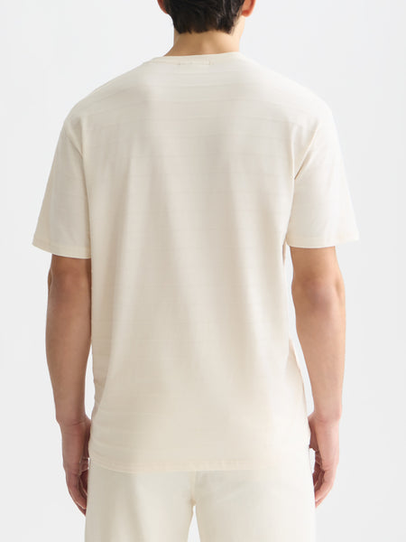 Jacquard T-Shirt - Eggnog