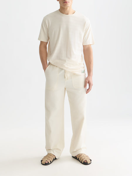 Jacquard T-Shirt - Eggnog