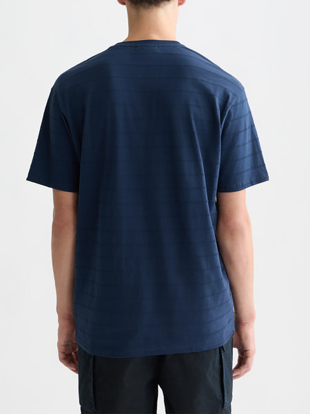 Jacquard T-Shirt - Navy