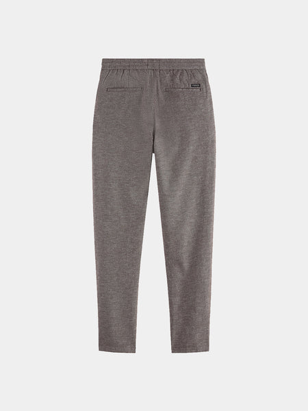 Warren Cotton/Linen Joggers - Fudge