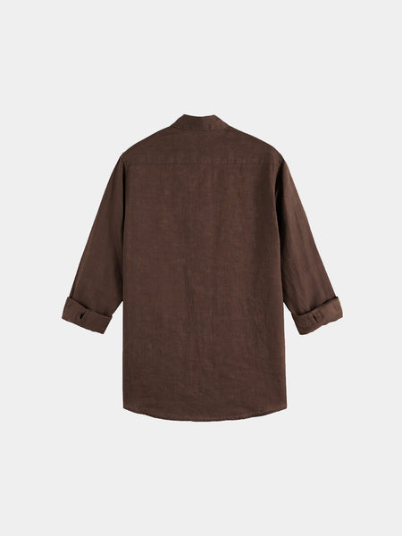 Hot Fudge 100% Linen Shirt