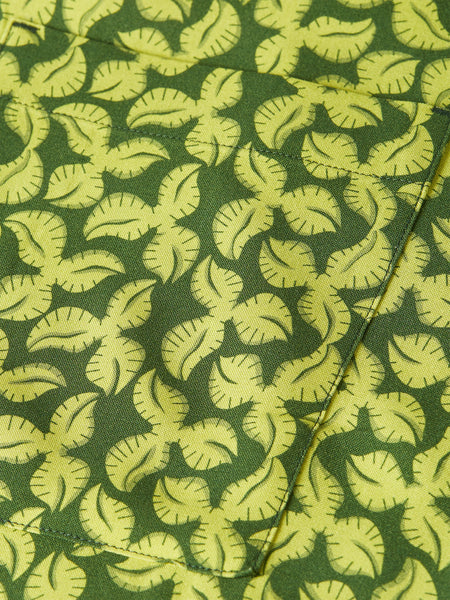 Garden Green Cactus Printed S/S Shirt
