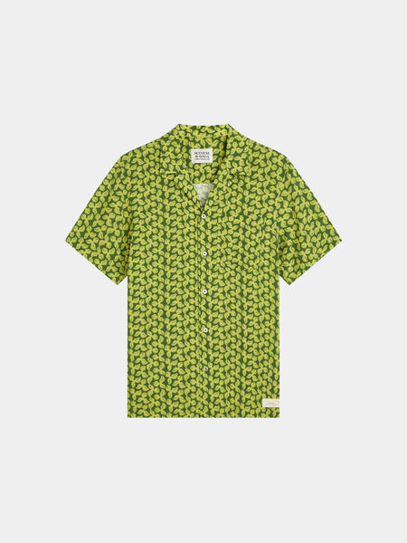 Garden Green Cactus Printed S/S Shirt