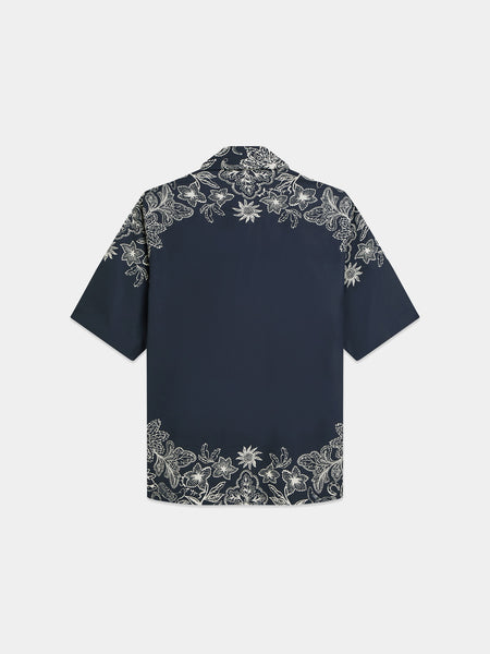 Horse Bandana Dress Blue S/S Shirt
