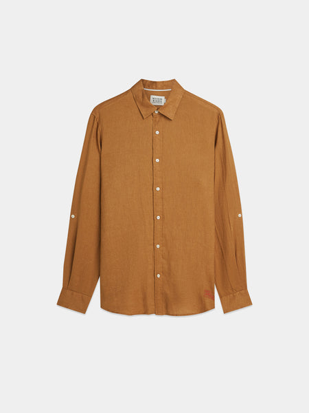 Linen Shirt in Cathay Spice