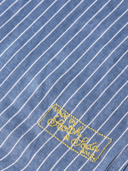 Infinity White Striped Linen Shirt
