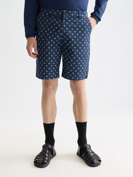 Foulard Dress Blues Stuart Chino Shorts