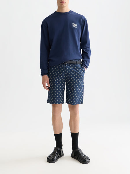 Foulard Dress Blues Stuart Chino Shorts