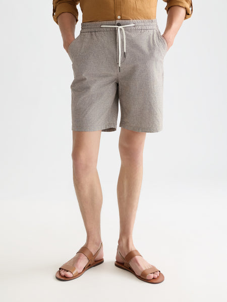 Fave Cathay Spice Cotton Linen Shorts
