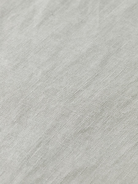 Grey Drizzle 100% Linen Shirt