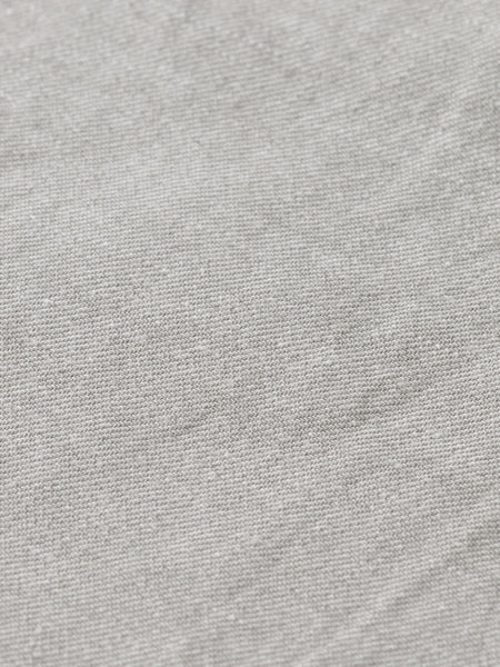 Fave Grey Drizzle Cotton Linen Drawstring Shorts