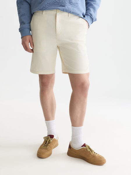 Stuart Chino Shorts - Eggnog