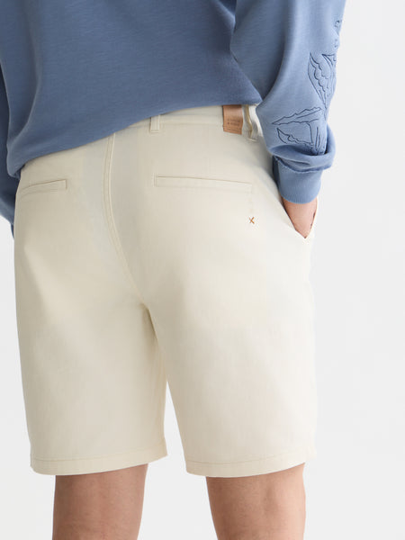 Stuart Chino Shorts - Eggnog
