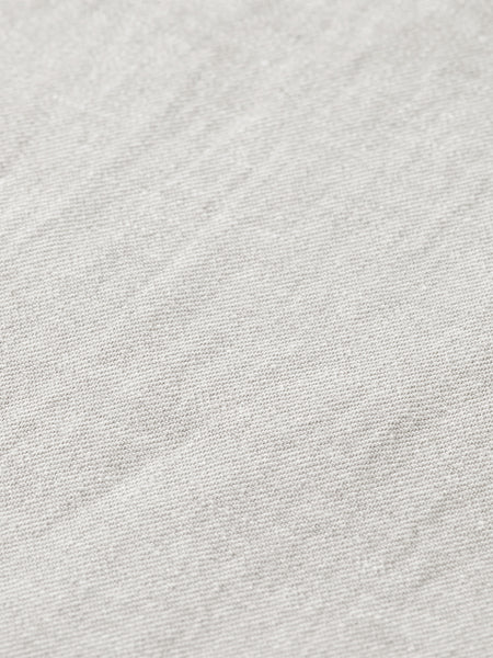 Warren Cotton Linen Drawstring Pant - Grey Drizzle