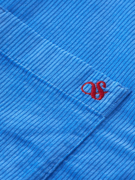 Regular Fit Corduroy Shirt - Rhythm Blue