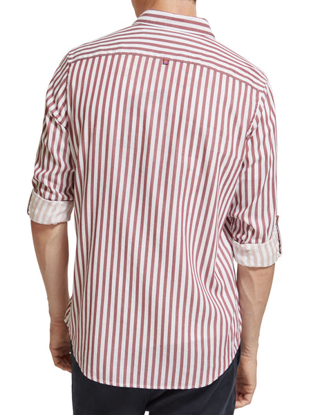 Jam & White Regular Fit Striped Shirt