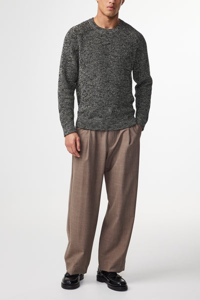 Jacobo 6470 Crew Knit - Black Multi