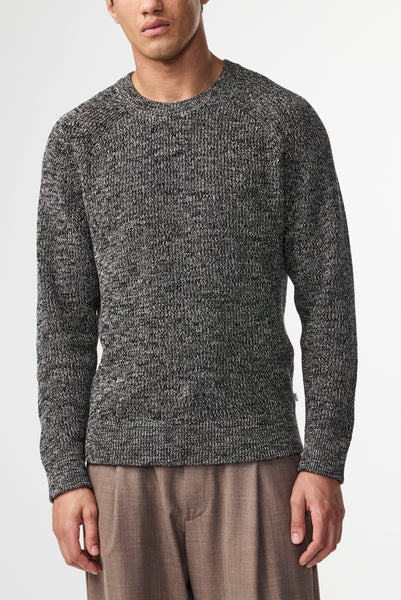 Jacobo 6470 Crew Knit - Black Multi