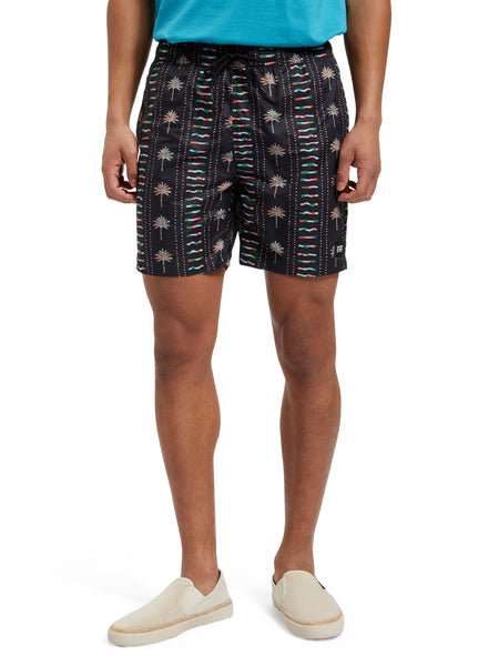 Multi Palm Trees Allover Printed Swimmers