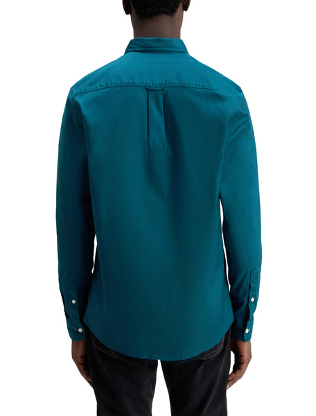 Classic Regular Fit Oxford Shirt - Harbour Teal