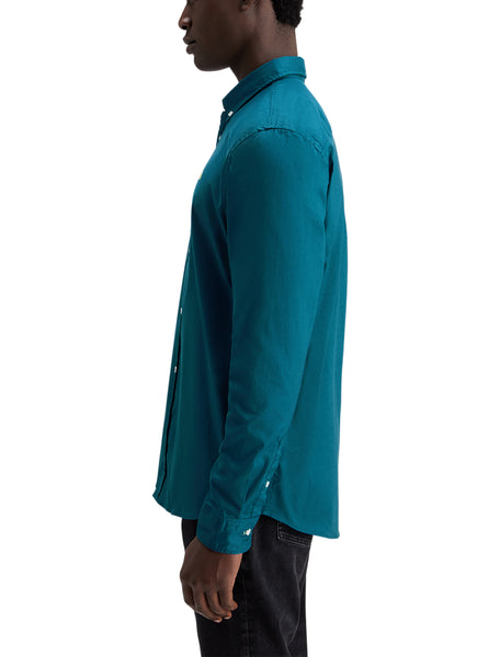 Classic Regular Fit Oxford Shirt - Harbour Teal