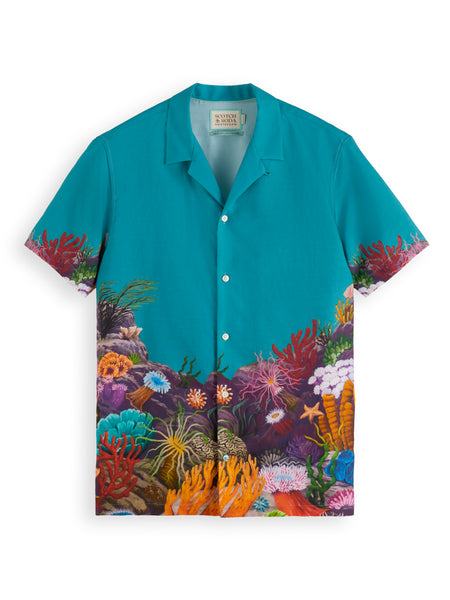 Scenery S/S Placement Print Shirt