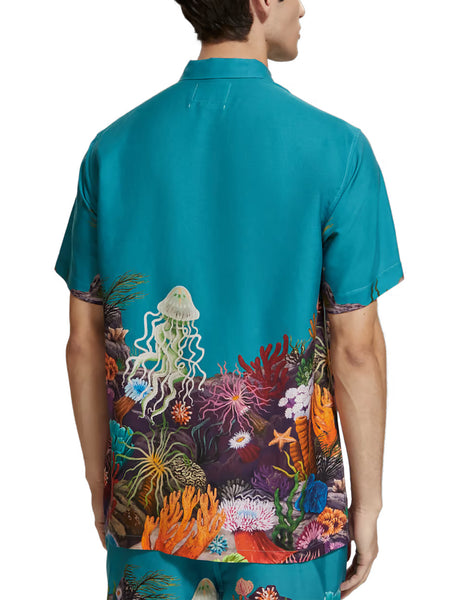 Scenery S/S Placement Print Shirt