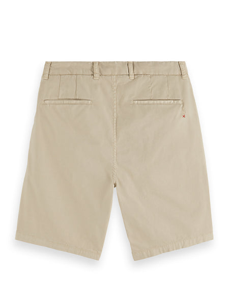 Pima Cotton Shorts - Pebble