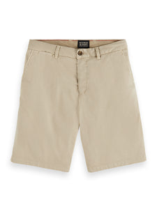 Pima Cotton Shorts - Pebble