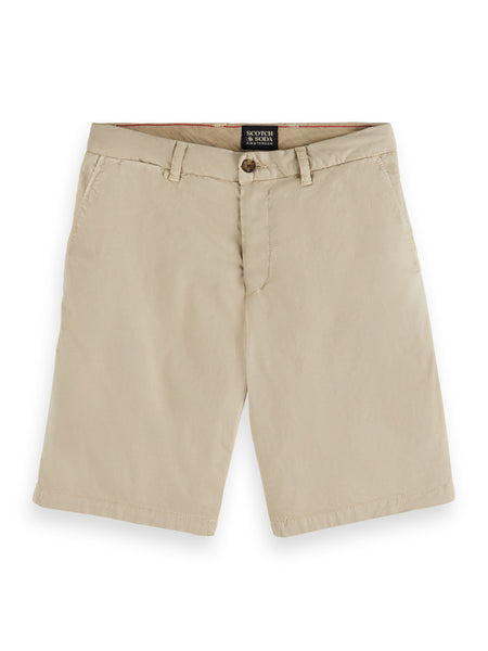 Pima Cotton Shorts - Pebble