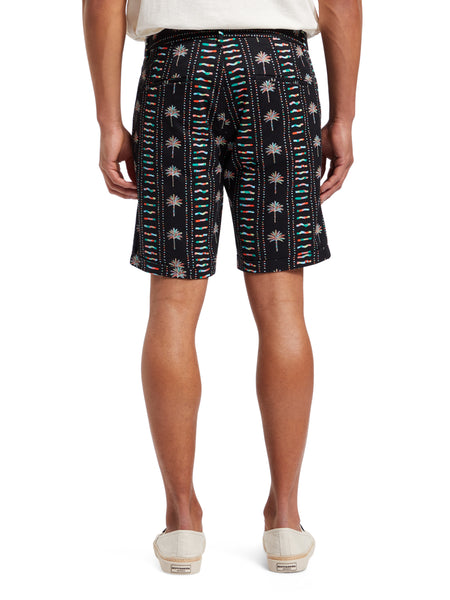 Multi Palm Allover Printed Shorts