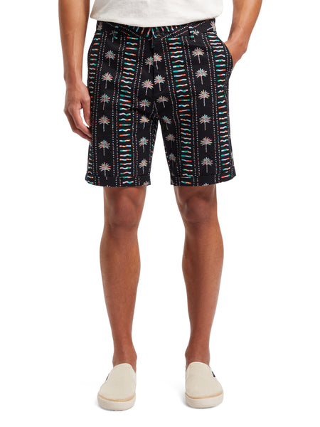 Multi Palm Allover Printed Shorts