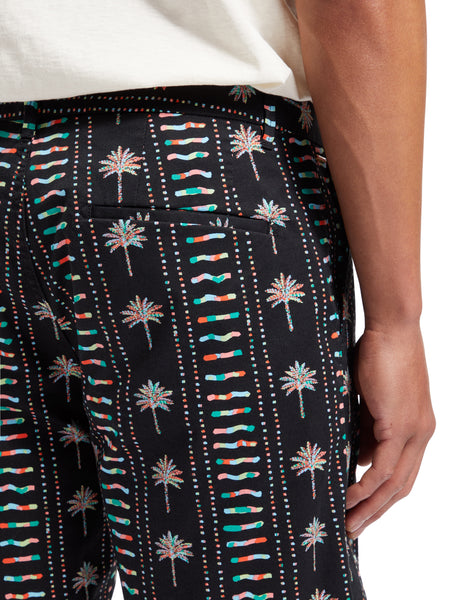 Multi Palm Allover Printed Shorts