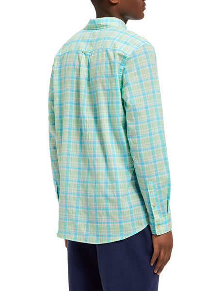 Neon Lime Check Shirt