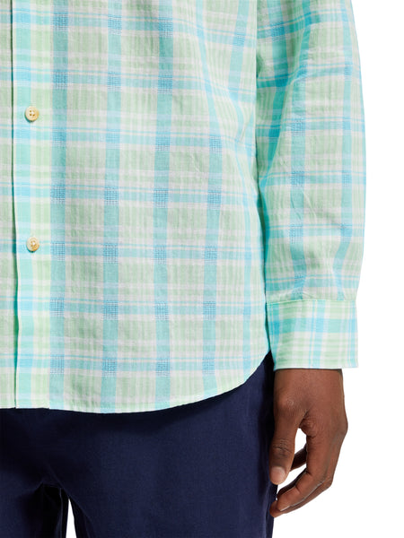 Neon Lime Check Shirt