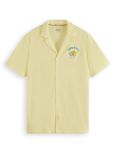 Neon Yellow S/S Towelling Shirt